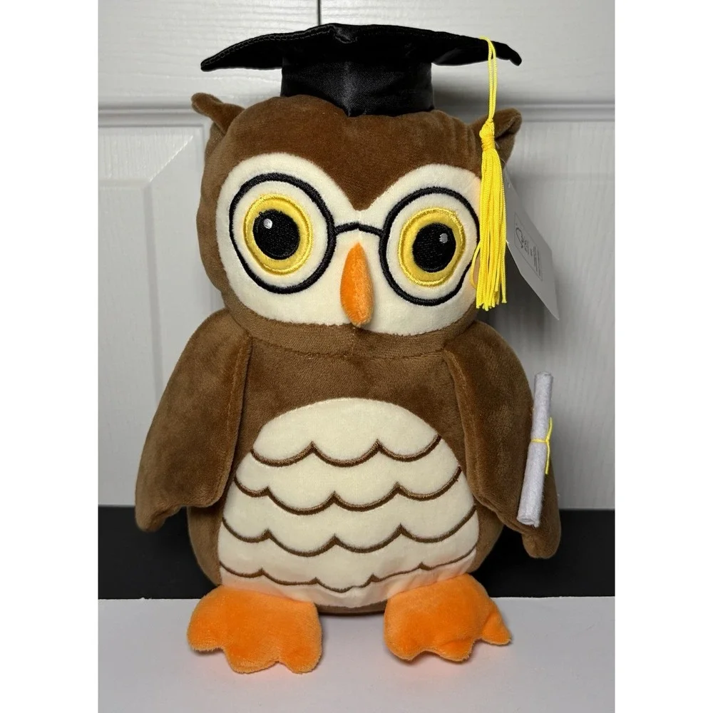 Amscan Graduation Plush Owl Balloon Weight - 8.5